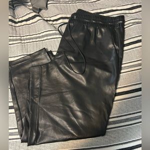 LOFT leather pants